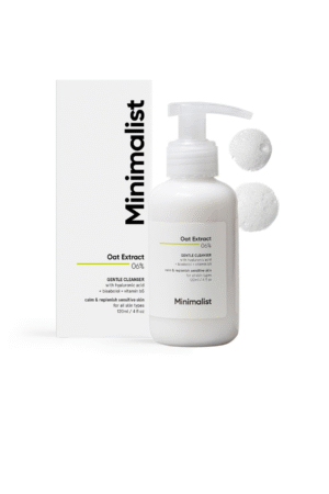 Minimalist Gentle Face Wash With 6% Oat Extract & Hyaluronic Acid For Sensitive Skin (Dry to Normal)