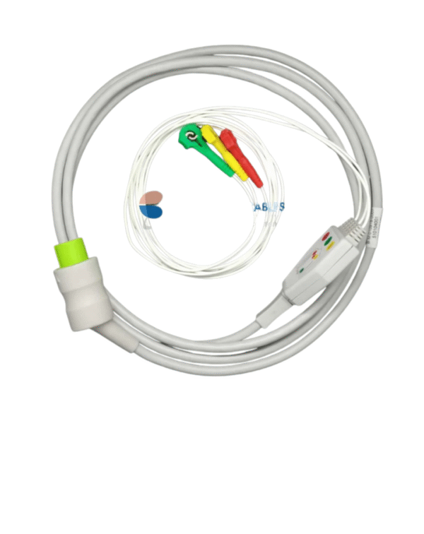 Mediana 3 Lead ECG Monitoring Cable(Neonatal Clip) Compatible with Spacelabs/Aspen/BCI/BPL/Contec/Edan/GE/Draeger/Mindray/Nellcor/Nihon Kohden/Philips/Medicaid