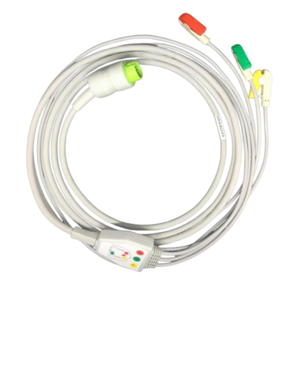 Philips 3 Lead ECG Monitoring Cable(Clip) Compatible with Mindray/Penlon