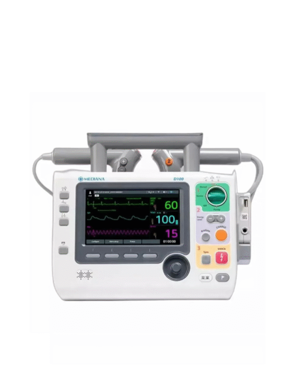 Mediana D100 Biphasic Defibrillators With External Pacing