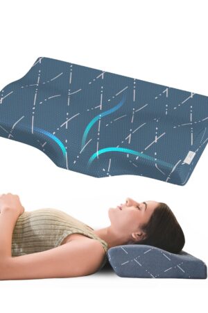 MY ARMOR Cool Gel Cervical Pillow for Neck Pain and Shoulder Pain