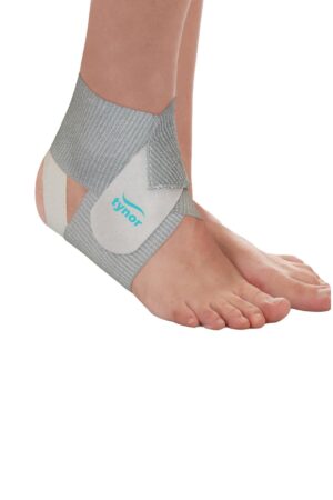 TYNOR Ankle Wrap Sleek Elastic, Grey, Universal