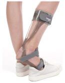 TYNOR Foot Drop Splint, Grey, Left, Medium