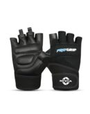 TYNOR Tynorgrip Gym Gloves with Support, Black, Large