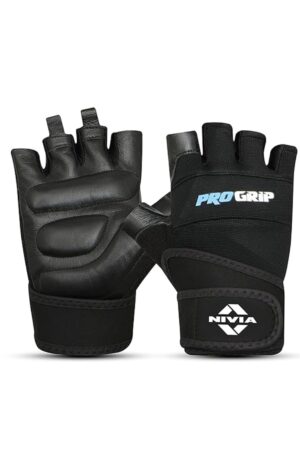 TYNOR Tynorgrip Gym Gloves with Support, Black, Large