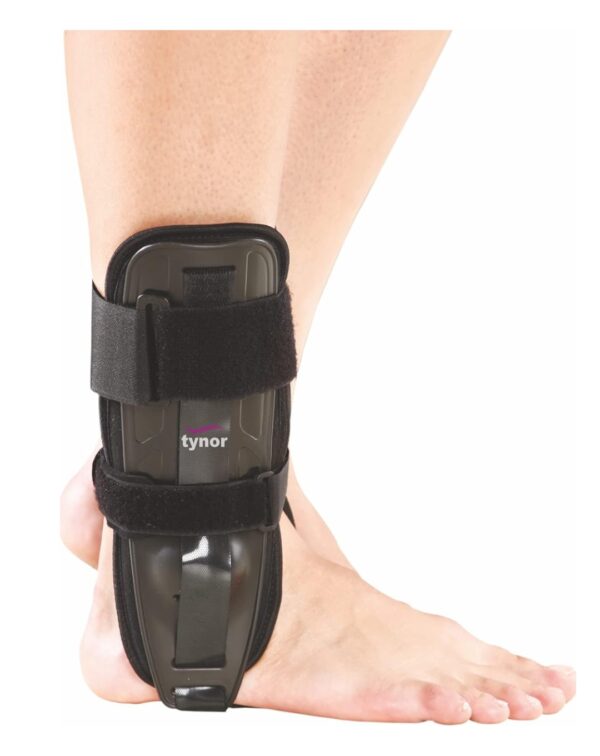TYNOR Ankle Splint, Black, Universal Size