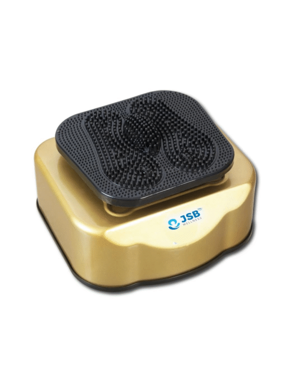 JSB HF91 Blood Circulation Foot Massager Machine Vibration with Accupressure Mat for Pain Relief