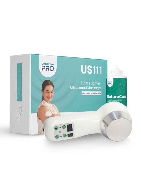 UltraCare PRO US 111 Portable Ultrasound Machine for Physiotherapy
