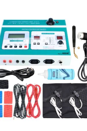 Physiogears 5-in-1 IFT, MS, TENS & Ultrasonic Combo Physiotherapy Machine