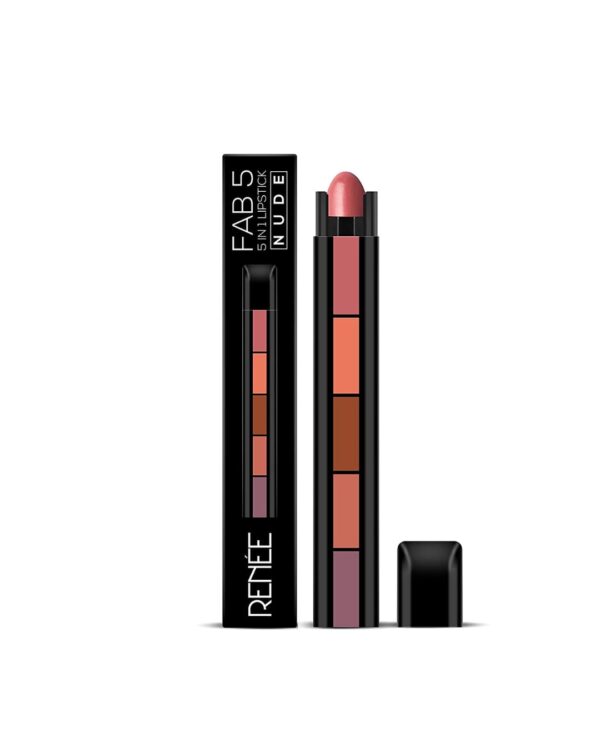 RENEE Fab 5 Nude 5 in 1 Lipstick