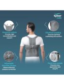 TYNOR Taylor's Brace Long, Grey, Universal Size