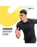 Boldfit Men's Polyester Regular Fit Quick-Dry Sports Activewear Half