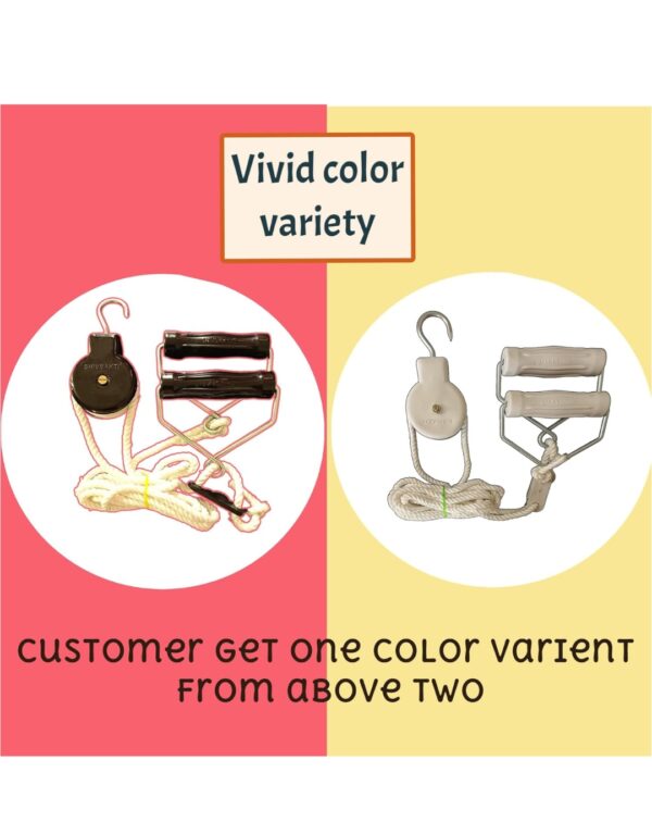 SHIVSAKTI Nylon Rope & Pulley Exerciser Kit  For Range Of Motion Exercise, - Image 2