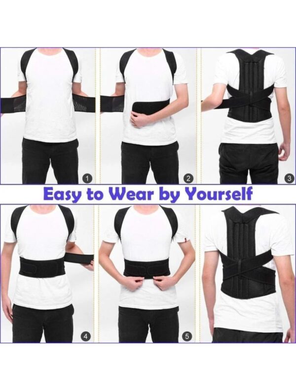 WUAUSY Posture Corrector Belt For Back & Shoulder - Image 4