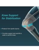 TYNOR Knee Cap With Rigid Hinge, Grey, Large