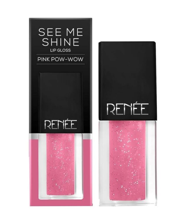 RENEE Lip Gloss  Pink Pow-Wow | Pucker Up Peach It's Bloody Red (Glossy) - Image 2