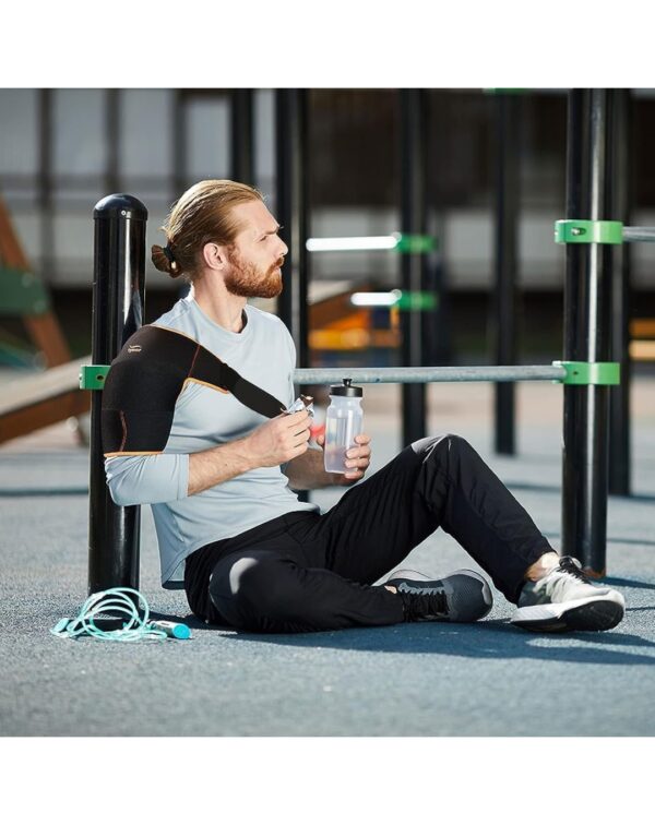 TYNOR Shoulder Support Double Lock Neoprene Compression for Stability - Image 4