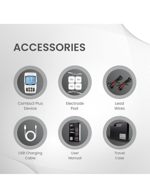 UltraCare PRO Combo3 Plus – Portable IFT & TENS Machine - Image 2