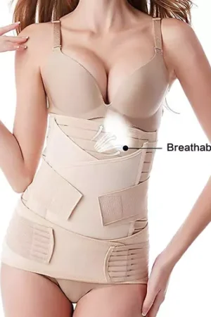 CURVEAR Women's Polyester | Maternity Belt After Delivery - (Size - 37-42" consider as waist)