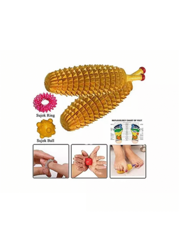 Perfect Magnets - Spiked Wooden Massager Combo
