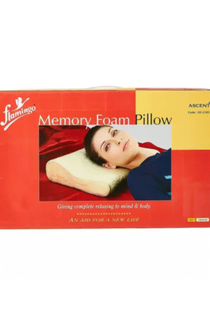 Flamingo Memory Foam Pillow - Universal (Yellow)
