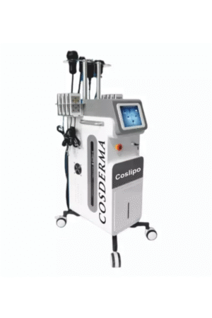 Cosderma Cavitation Fat System Laser Machine Spa Use 5 in 1 Physiotherapy for Body Slimming Sculpture Fat Burst Cavitation Machine Pain Relief Hip Raise Dark Circle Remove Face Lift RF
