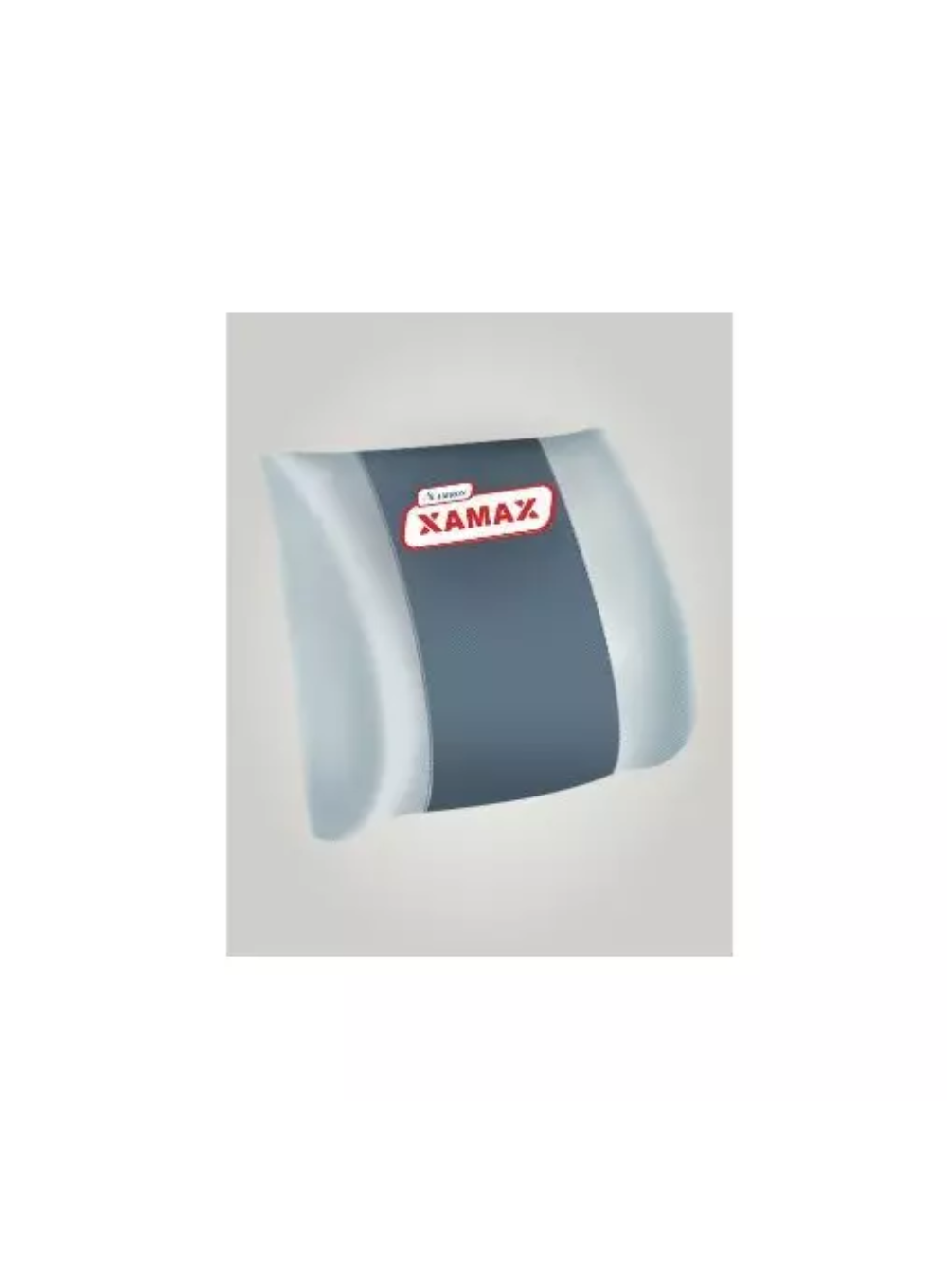 Xamax Regular Grey Backrest,Lumbar Support Pillow