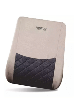 VISSCO Smart Orthopaedic Pillow for Back Rest | Pillow Designed for Car Seat and Office Chair | Lumbar Pilliow for Back Pain Relief