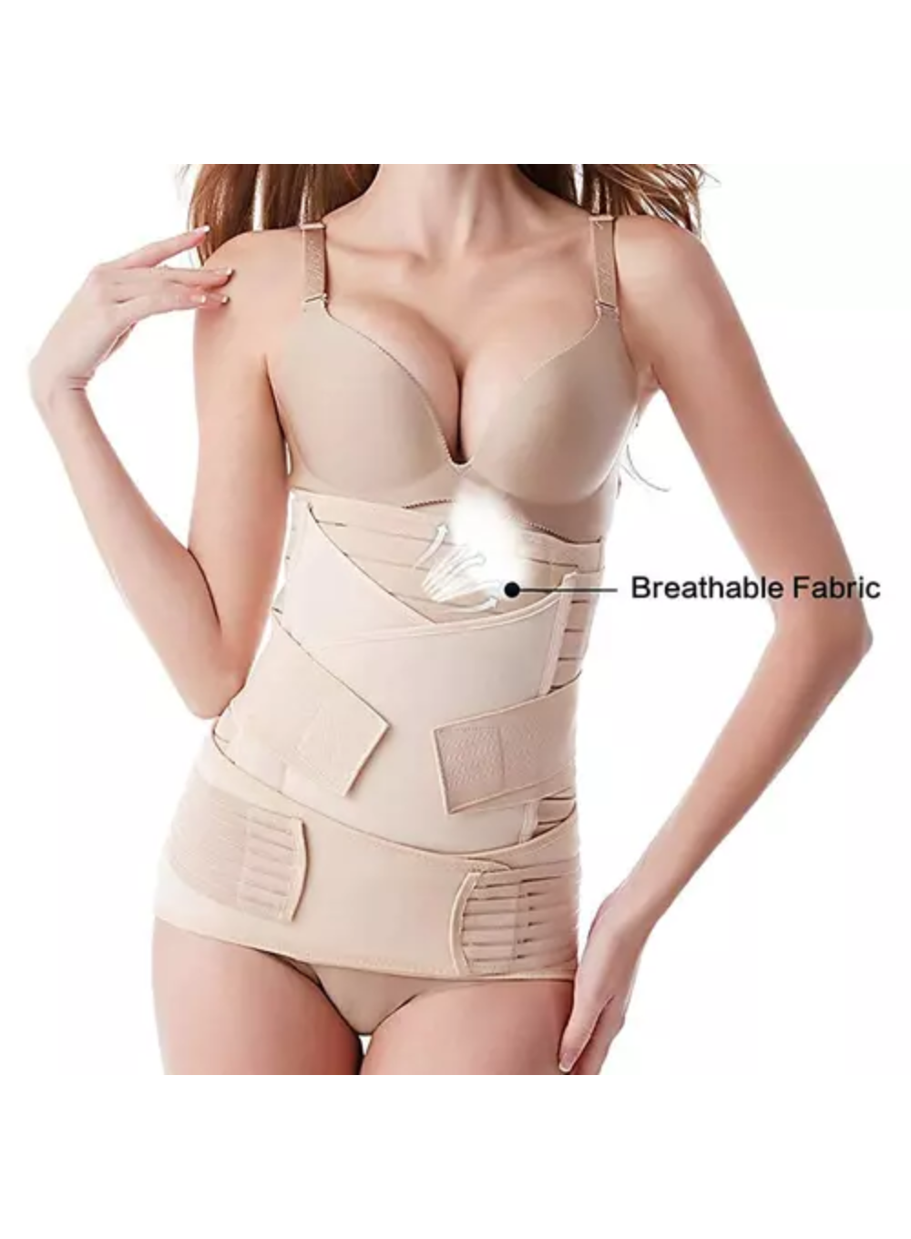 CURVEAR Women's Polyester | Maternity Belt After Delivery - (Size - 31-36" consider as waist)