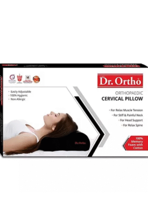 Dr Ortho Memory Foam Orthopaedic Cervical Pillow | Universal Size