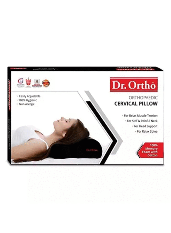 Dr Ortho Memory Foam Orthopaedic Cervical Pillow | Universal Size