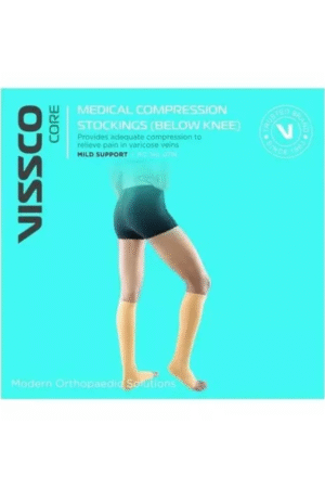 Vissco Medical Below Knee Compression Stockings - Large