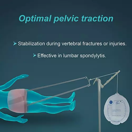 Tynor Pelvic Traction Belt, Grey, | Size-Medium