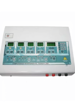 Physiomodalities PME 01 INTERFERENTIAL THERAPY UNIT | IFT Machine LCD Screen
