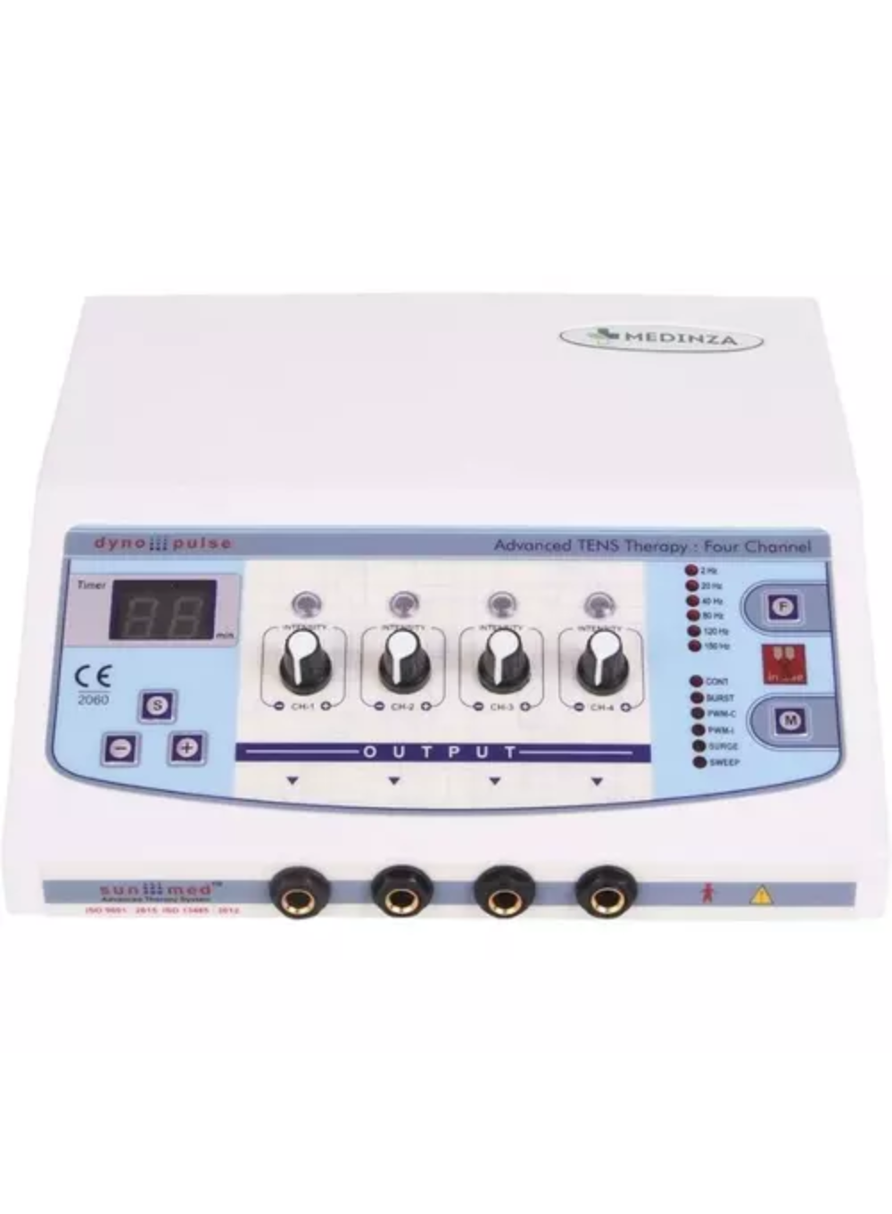 Medinza Advanced Tens Machine - Four Channel