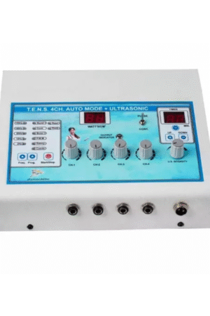 Physiomodalities TENS 4 CH AUTO MODE + ULTRASONIC INTERFERENTIAL UNIT