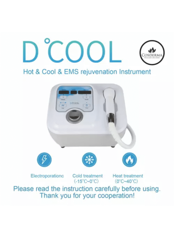 Cosderma D Cool Hot & Cool Electroporation & Mesotherapy Machine