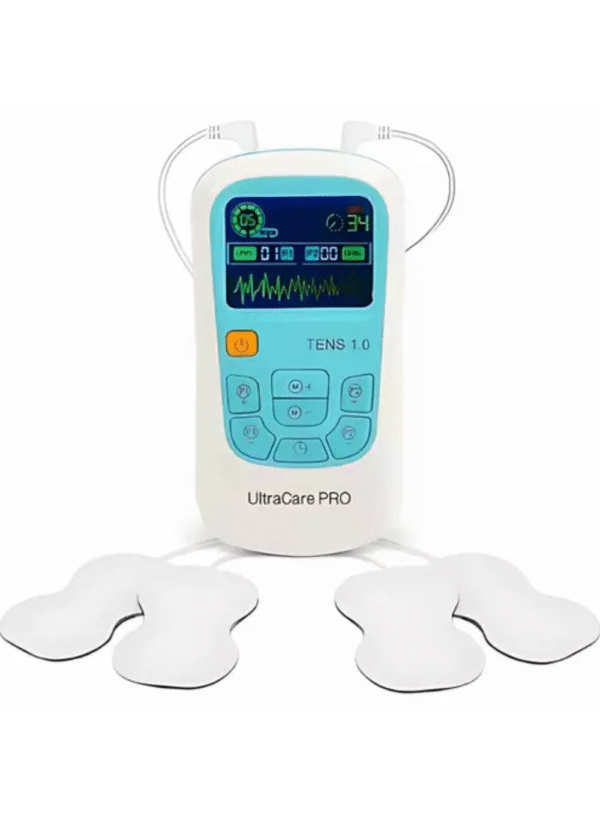 UltraCare PRO TENS 1.0 TENS Machine | Rechargeable, Dual Channel| Muscle/Nerve Stimulator for Muscle and Nerve Pain Relief