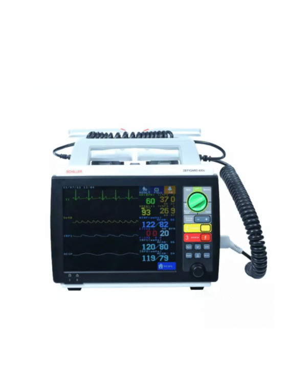 Schiller 400x Defigard Biphasic Defibrillator Machine