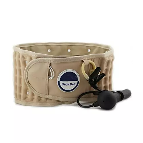 Wowobjects Decompression Back Brace Pain | Traction Back Support Belt Relive Pain